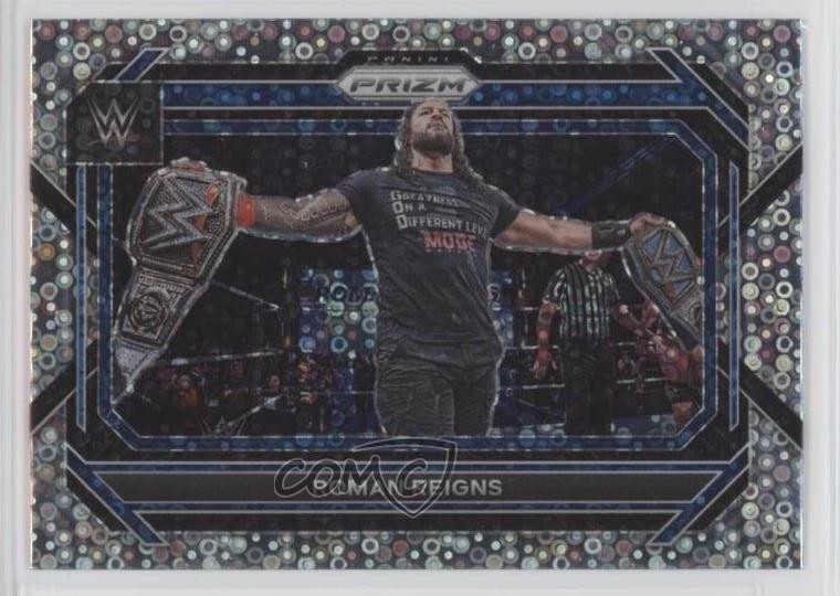 2023 Panini Prizm WWE Under Card Prizm Roman Reigns #29 3a1
