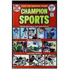 Champion Sports #1 DC comics VF+ [m"