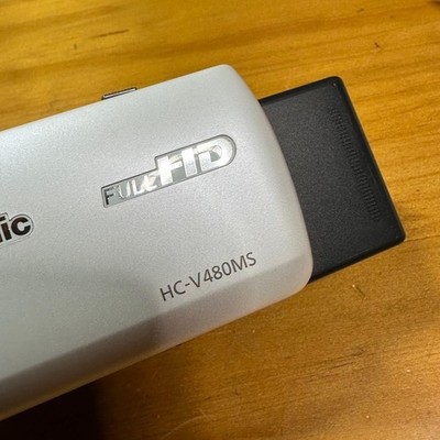 Panasonic HC-V480MS-K HD Camcorder 32GB 90x Zoom Black 2018 Model