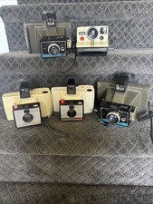 Lot of 5 Vintage Polaroid Land Instant Cameras
