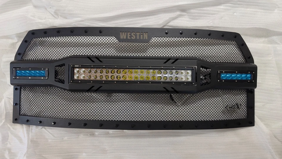 FORD F-150 GRILLE - WESTIN HDX LED GRILLE 34-1045 BLACK-FITS 2015-2017 F150 - Image 2 of 4