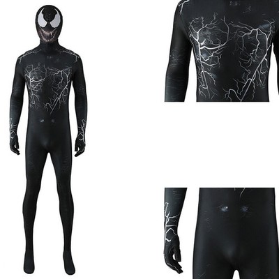 Black Venom Carnage Bodysuit Spider-Man Jumpsuit Cosplay Costume Halloween Suits