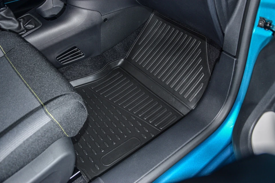3D Tapis De Sol En Caoutchouc Pour Citroen Berlingo 2 2008-2018 4pcs - Photo 3/4