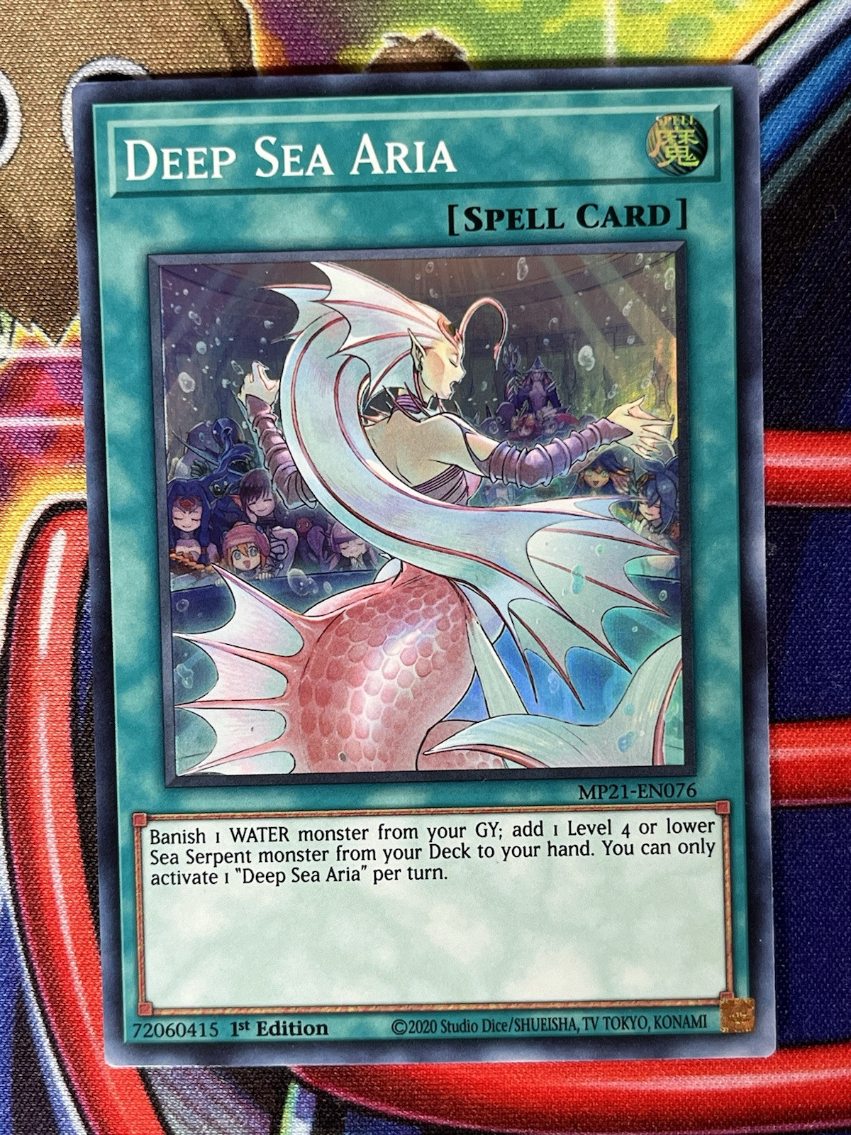 Yugioh Deep Sea Aria MP21-EN076 Single | eBay