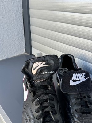90s RARE 1993 Nike Tiempo Premier ELITE Leather R10 Ronaldinho 7.5