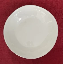 Crate & Barrel Marin White Pasta Bowl 9.5” Portugal 9.5”