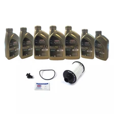 Oil Change Kit With Filter LR011279, OE Castrol EDGE 0W-20 Oil & Reminder Cling