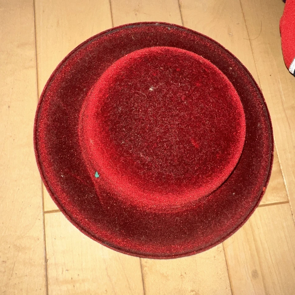 Vestido Pleasant Company American Girl Samantha Cranberry Fiesta Navidad Vacaciones Foto 3 de 4