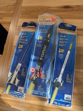 lot 3 Estes Rocket Solar Warrior - MIRV - Air Commander - Sealed