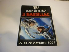 Carte postale SALON BD BASSILLAC  2001 DESSIN J. C . MEZIERES