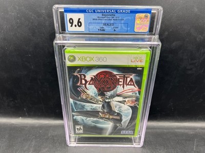 1st Print Bayonetta Xbox 360 CGC 9.6 A+ FACTORY SEALED MINT WATA VGA