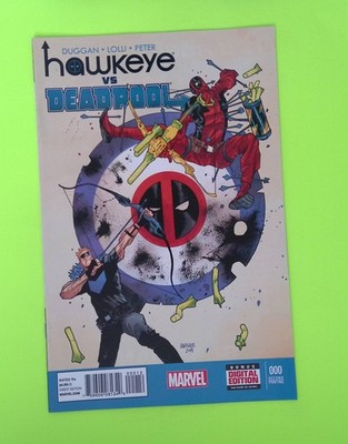 Hawkeye vs. Deadpool #0-2nd print 2014 Marvel Comics Variant High Grade R60-203