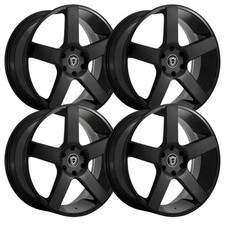 Set-4 Capri Luxury C5288 24x10 5x139.7 Satin Black 25mm Wheels Rims 24 Inch Set-4 Capri Luxury C5288 24x10 5x139.7 Satin Black 25mm Wheels Rims 24 Inch