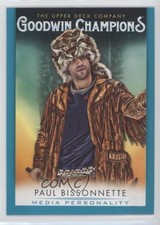 2021 Upper Deck Goodwin Champions Turquoise Paul Bissonnette #39 0jk3
