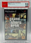 Grand Theft Auto San Andreas Sony PlayStation 2 PS2 Sealed PSA 9.8 A++ NOT WATA
