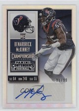 2015 Contenders Rookie Championship Ticket 85/99 Benardrick McKinney Auto c7p