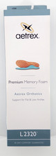 Aetrex Mens L2320 Premium Memory Foam Orthotics
