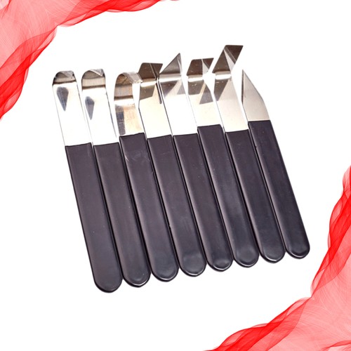 8pcs Clay Fettling Tools Stainless Tools Handmade for DIY - Picture 12 of 12
