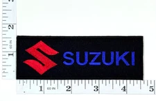 Embroidered Patch - Motorcycles - Racing - Motocross - NEW - Iron-on - Suzuki