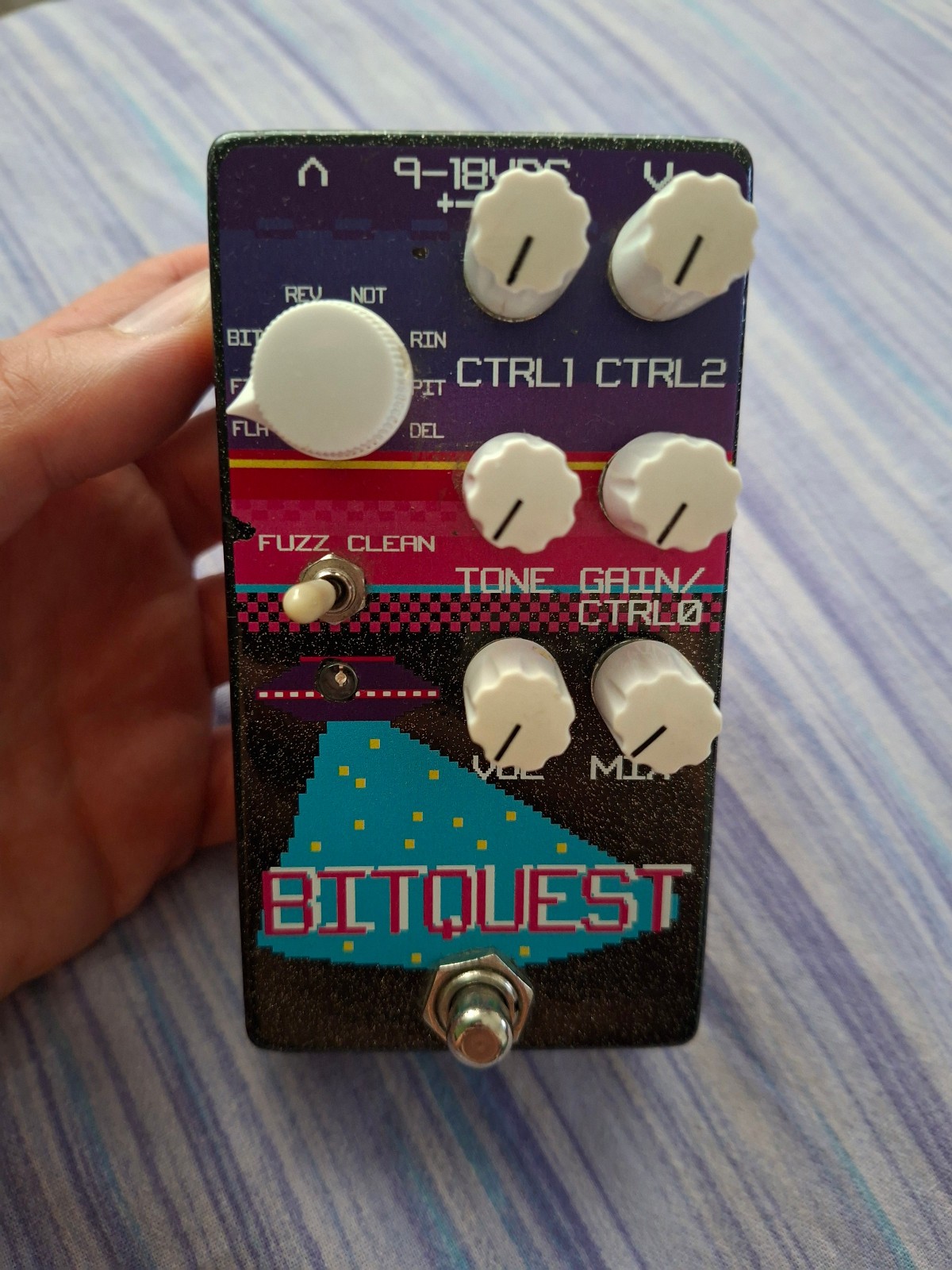 Dr. Scientist Bitquest Fuzz and digital modulator - Boutique noise machine