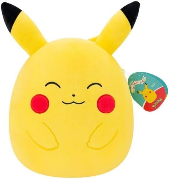 Squishmallows 25 cm Pokmon Pikachu - GeelRood - Offical Pokemon Stuffed Toy fo 8790₽