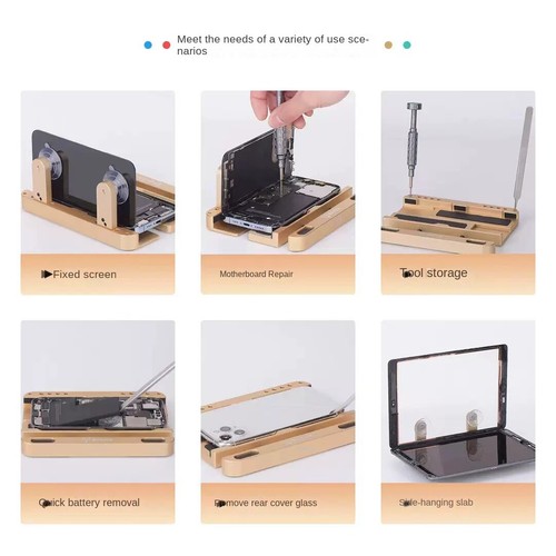 Multifunctional Mobile Phone Universal Clamp Fixture Disassemble Opener Rear - 第 10/11 張圖片