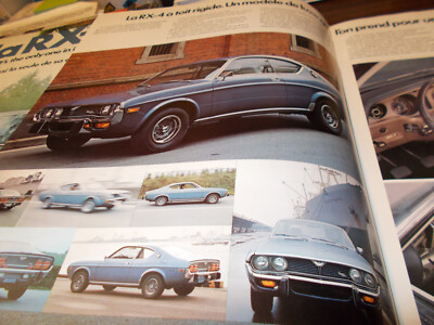 1973 Mazda RX4 French Canadian 8-page Sales Catalog | eBay