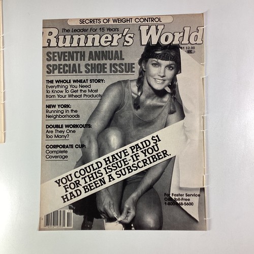 Priscilla Presley Print Ad Original Vintage 1981 Rare Runners World - Picture 2 of 8
