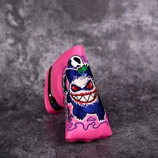 Magnetic Gengar X Joker Inspired Golf Blade Putter Headcover Fit Scotty Cameron