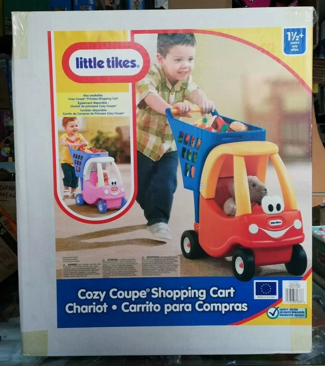 Cozy coupe top grocery cart