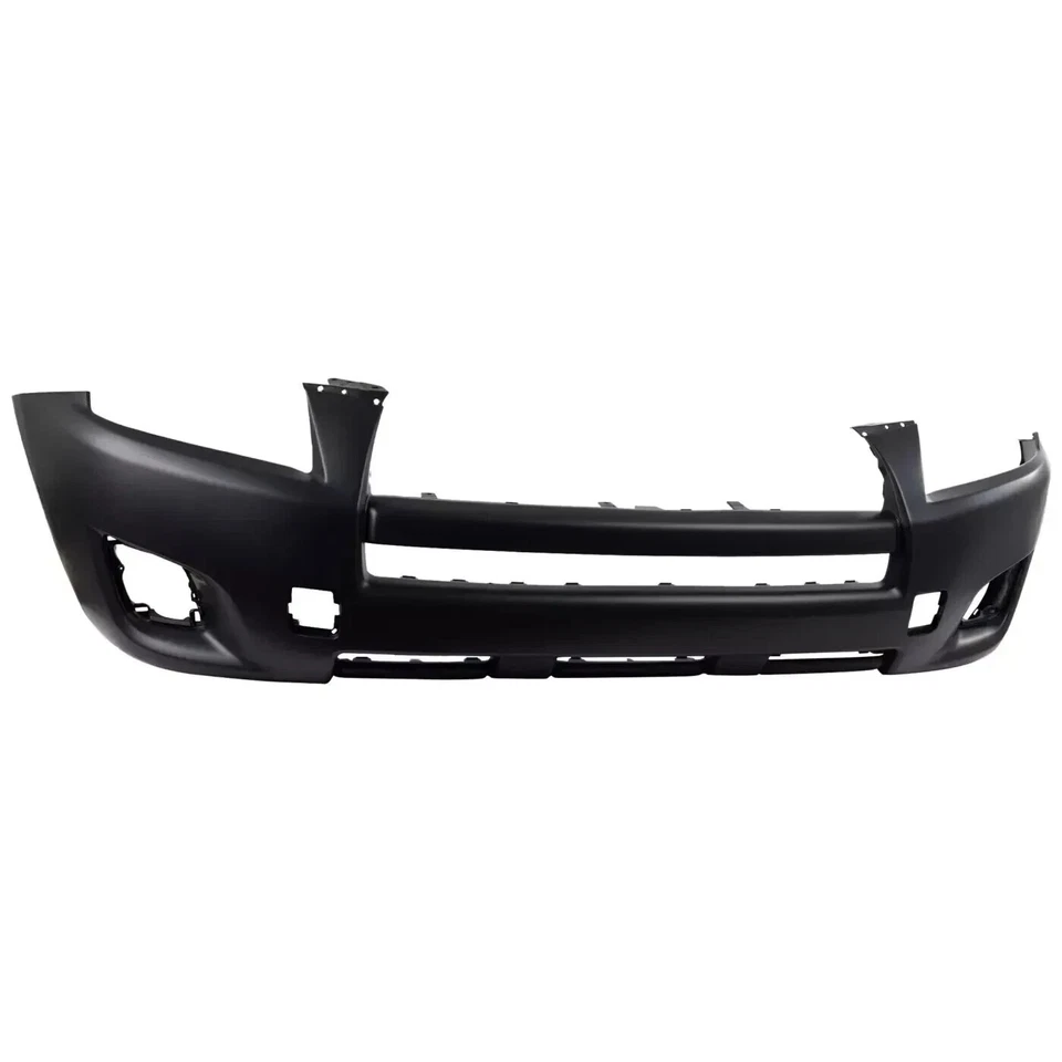 Front Bumper Cover Fascia & Fog Light Assembly Kit For 2009-2012 Toyota RAV4 Foto 3 de 4
