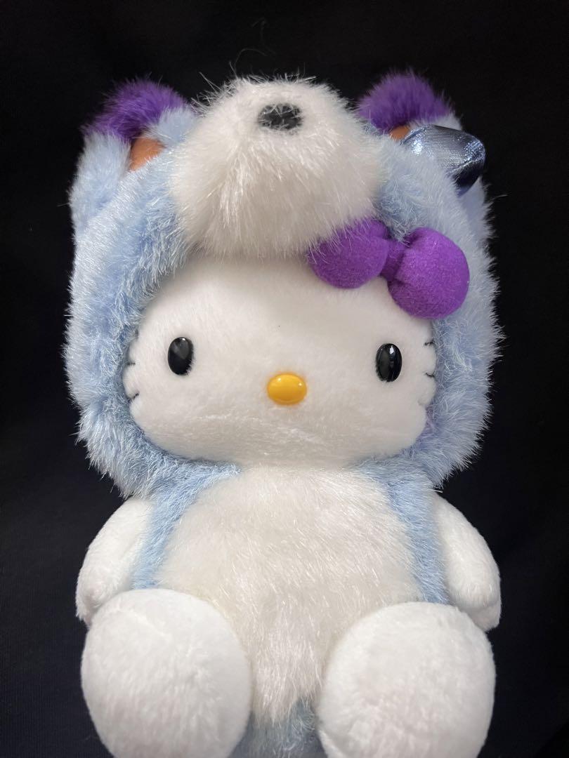 Sanrio Hello Kitty Local Limited Hokkaido Fox Lavender Plush Toy