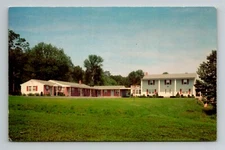 Open Gate Motel Inc Warwick Rhode Island RI unposted Chrome postcard 