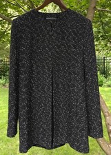 Dana Buchman Women  s Wool Blend Open Long Blazer/ Jacket Size 8