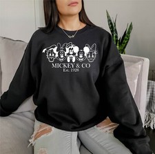 Mickey & Co Est 1928 Themed Vacation Unisex sweatshirt,Disneyland Trip sweater