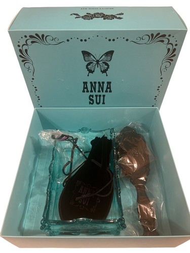 RARE NIB ANNA SUI VANITY SET - LIMITED EDITION - 4 PIECE SET - Picture 9 of 12
