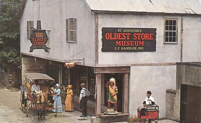 Oldest Store Museum St Augustine Florida Postcard