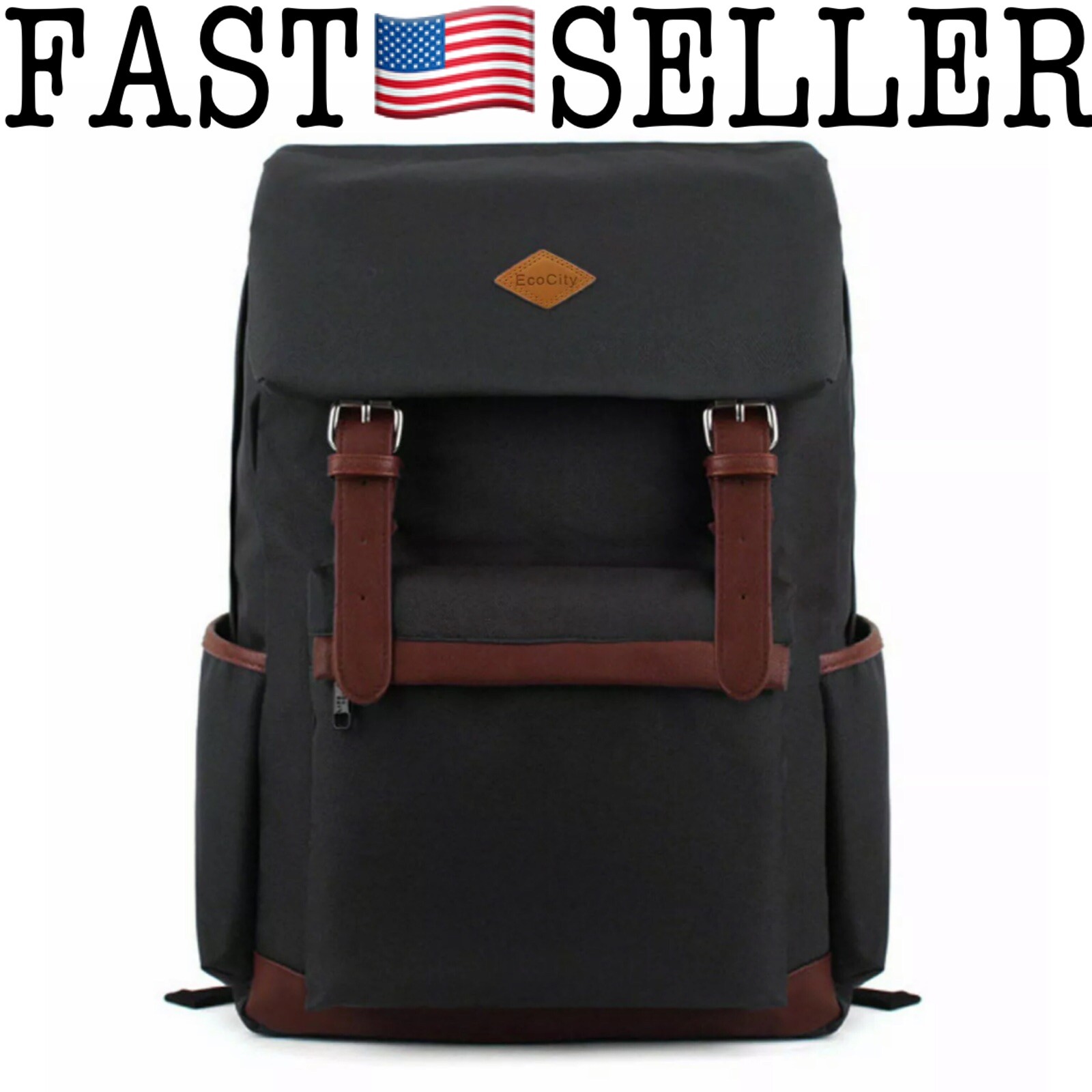 EcoCity Multipurpose Vintage Backpack (Travel,College,Daily,