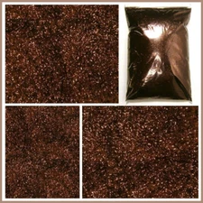 2lb Root Beer Brown  Bulk Metal Flake -  .004", .008", .015", or .025" (907g) 