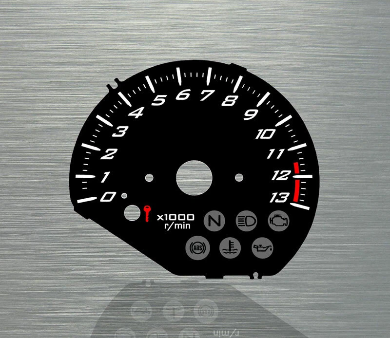Disco Velocímetro Apto para Yamaha FZ8 FZ-8 Negro Kmh Gauge Tacómetro Dial - Imagen 1 de 1