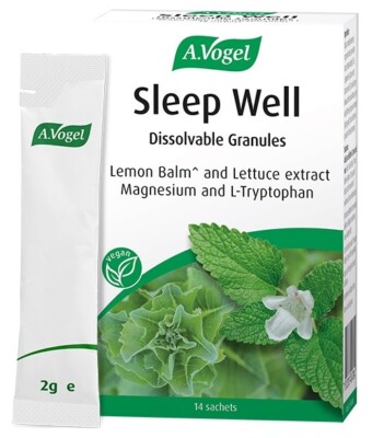 A.Vogel Sleep Well Dissolvable Granules in 14 Sachets BBE 08/2027
