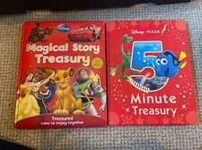 2 Disney Pixar Full Colour Hardback Story Treasury Collection Toy Stoy Nemo 