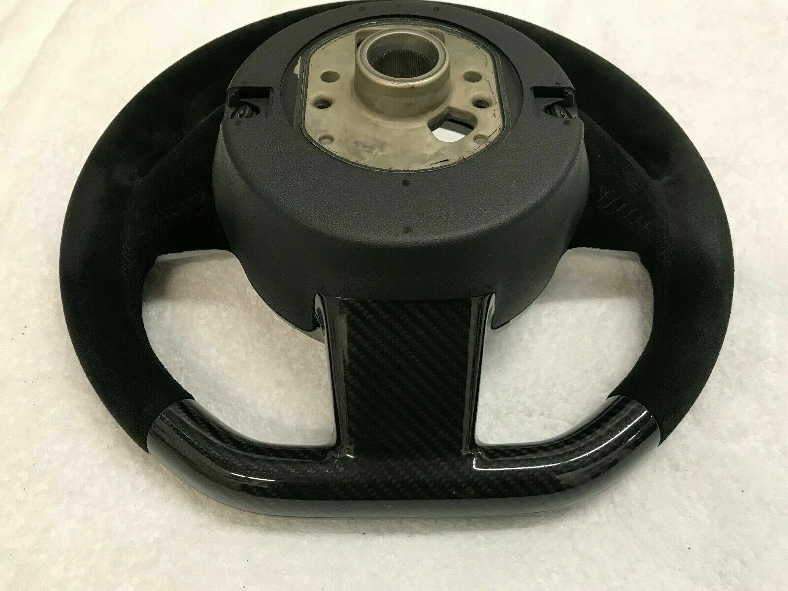 LAMBORGHINI GALLARDO LP560 SL STEERING WHEEL CARBON FIBER SUEDE OEM 400419091Q
