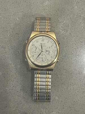 Vintage Seiko 7A38-7280 Quartz Chronograph Watch W/ New Battery | eBay