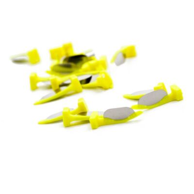 FenderMate Prime Short, Neon Yellow 100/Value Pack