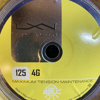 Luxilon 4g 125 12m Von Rolle