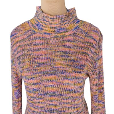 Free People Blair Space Dye Pullover in Candy Combo Pull