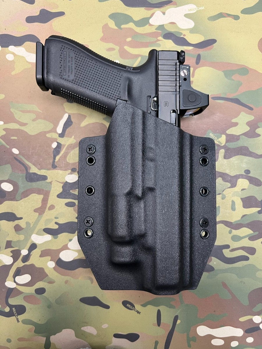What materials are holsters made of?
