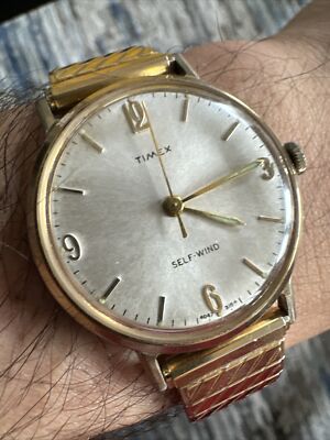 TIMEX SELF WIND VINTAGE Automatic Watch A71