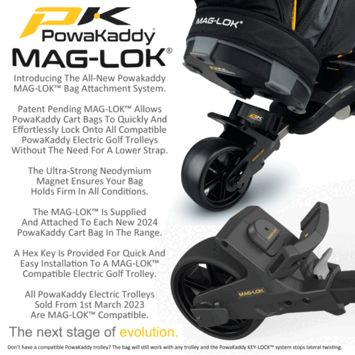POWAKADDY 2025 CT10 GPS EXTENDED LITHIUM ELECTRIC GOLF TROLLEY +TRAVEL COVER - Picture 15 of 16